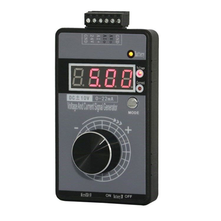 0-10V5V 0-4-20mA Current Voltage Signal Generator Analog Simulator for PLC, Panel Debugging, Device Testing - UNIQKART
