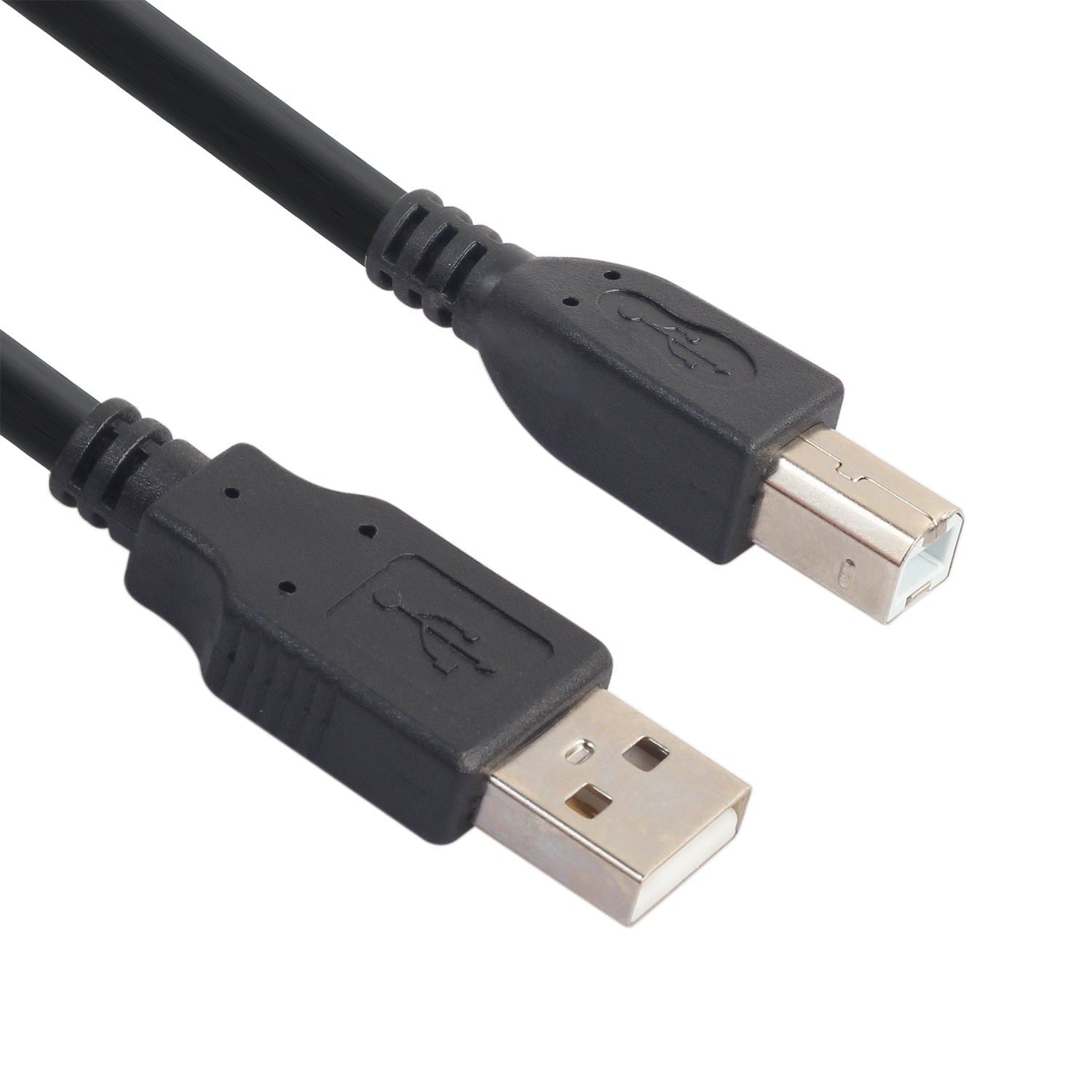 0.5M USB 2.0 AM-TO-BM Printer Cable Type-A to Type-B High Speed Printer Cord Compatible with HP - UNIQKART
