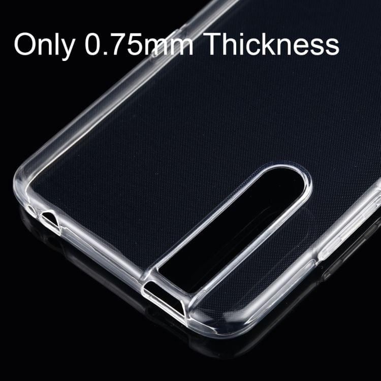 0.75mm Ultrathin Transparent TPU Soft Protective Case for Vivo V15 Pro - UNIQKART