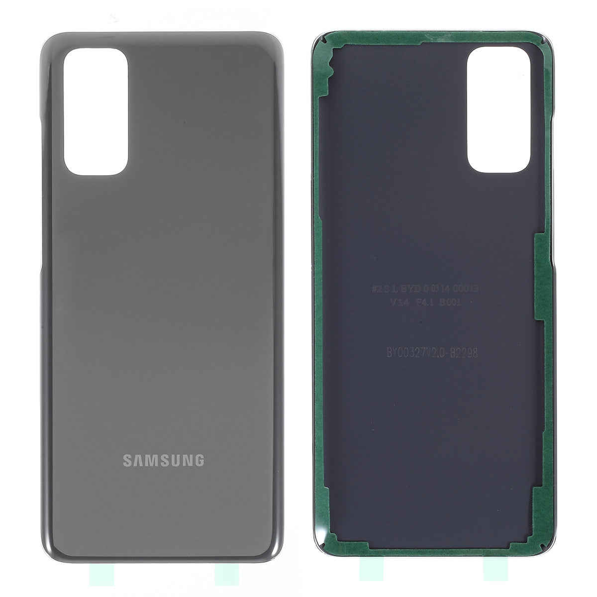 OEM Battery Housing with Adhesive Sticker for Samsung Galaxy S20 G980 - Grey