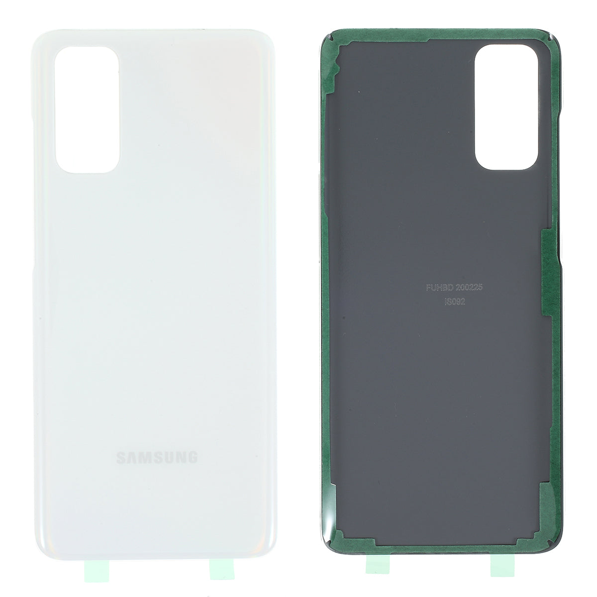 OEM Battery Housing with Adhesive Sticker for Samsung Galaxy S20 G980 - White