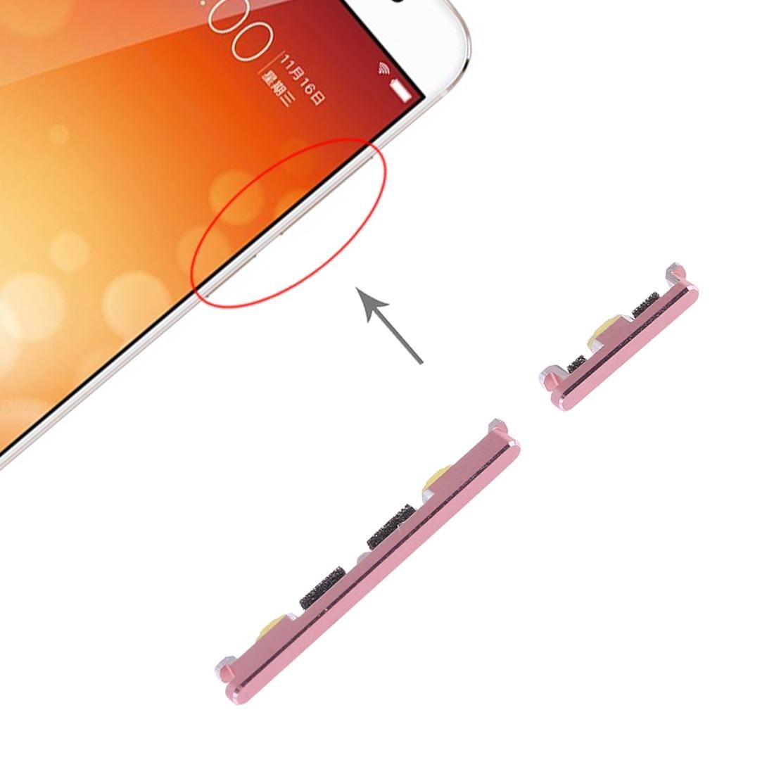 Side Keys for Vivo X9 (Rose Gold)