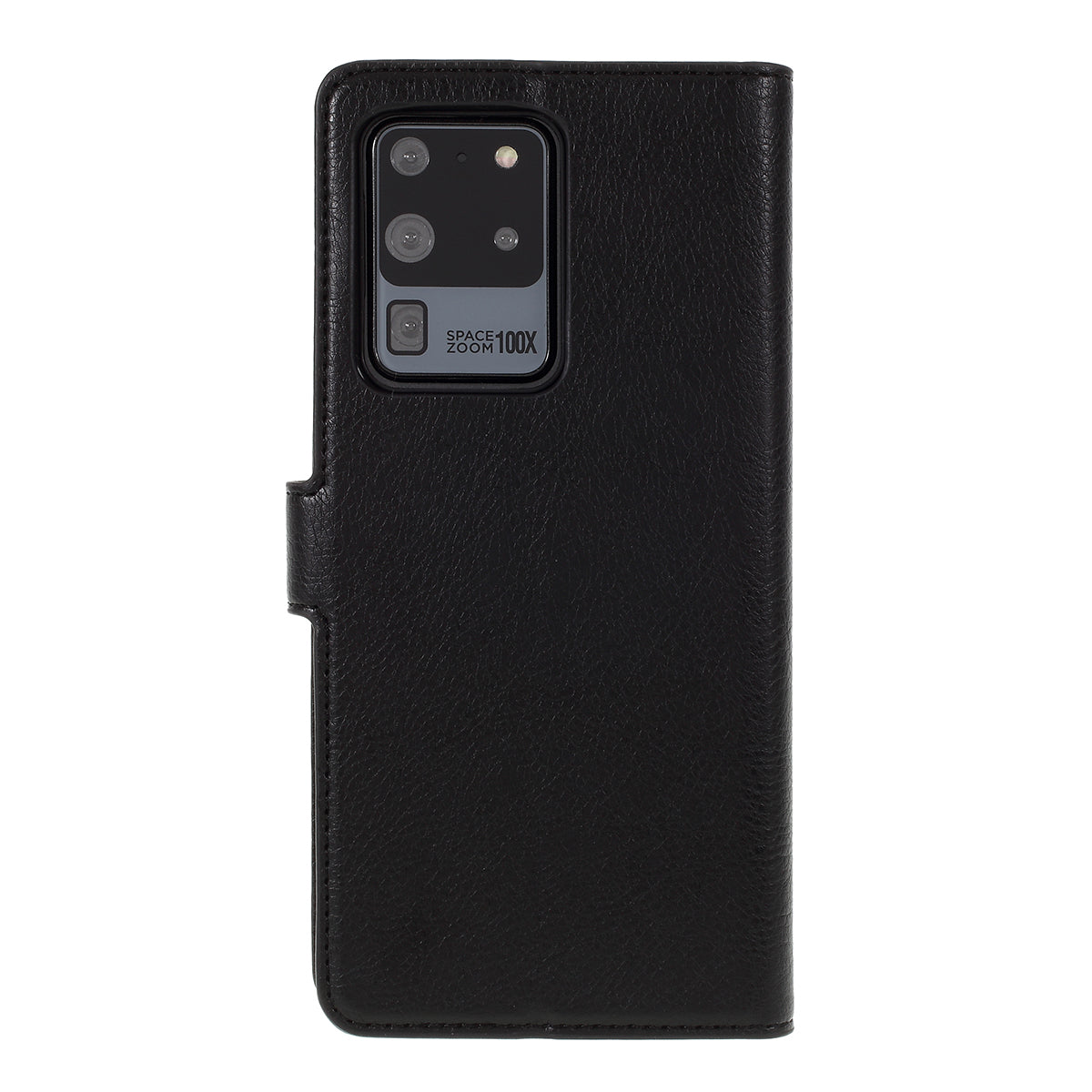 KAIYUE Wallet Leather Stand Case for Samsung Galaxy S20 Ultra - Black