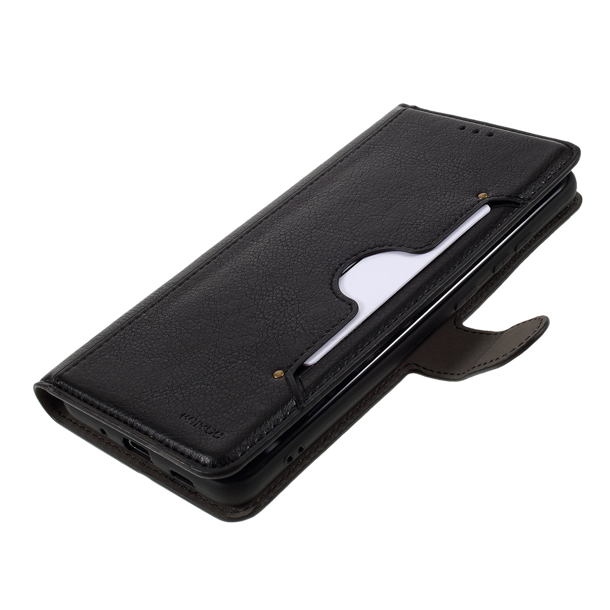 KAIYUE Wallet Leather Stand Case for Samsung Galaxy S20 Ultra - Black