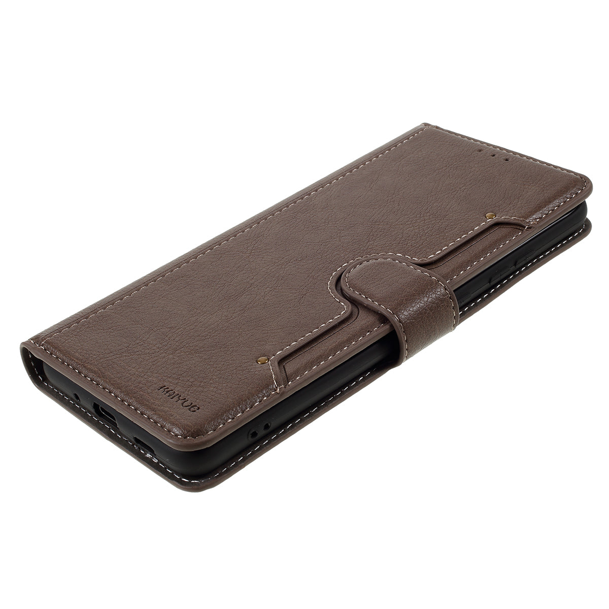 KAIYUE Wallet Leather Stand Case for Samsung Galaxy S20 Ultra - Coffee