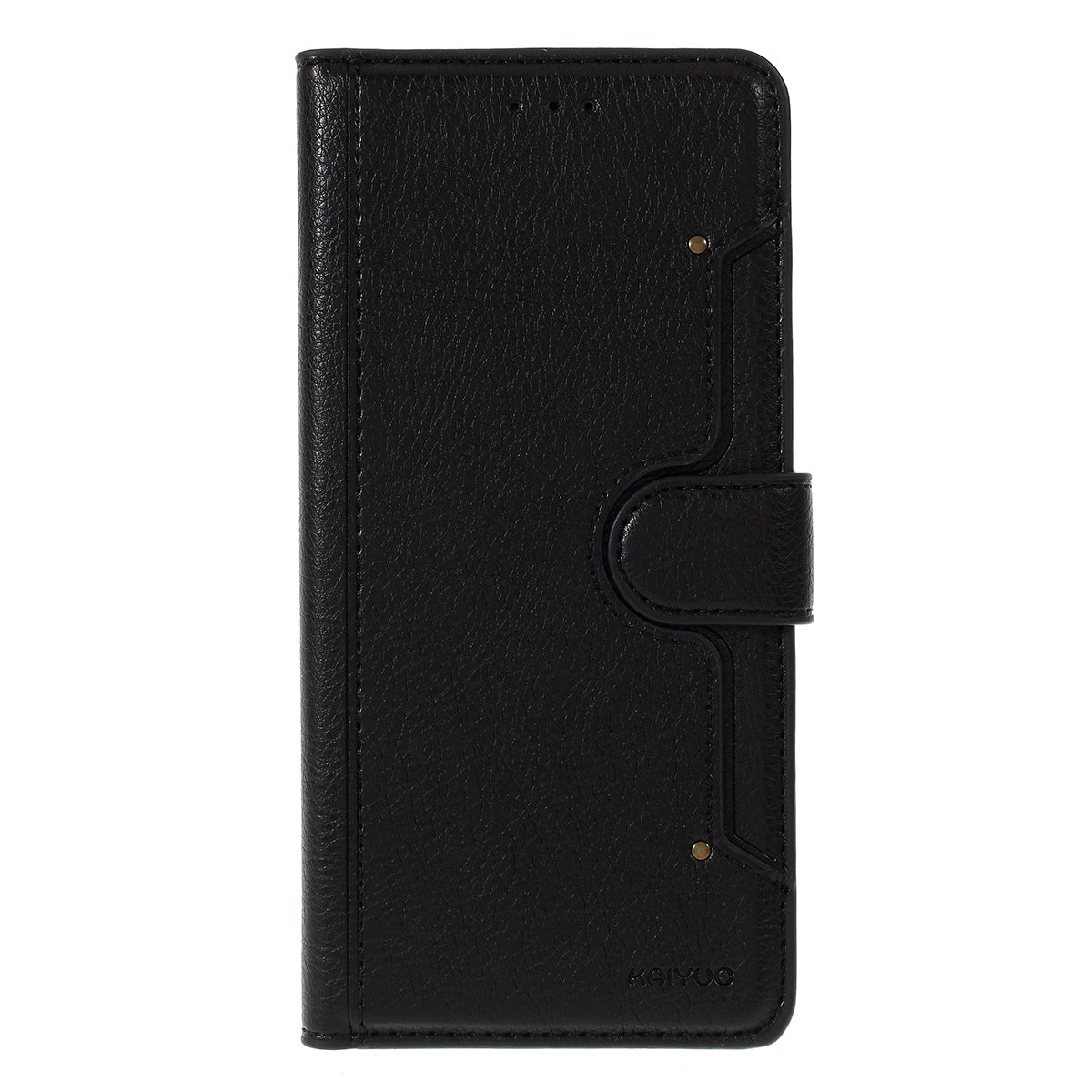 KAIYUE Leather Stand Case with Card Slots for Samsung Galaxy S20 4G/S20 5G - Black