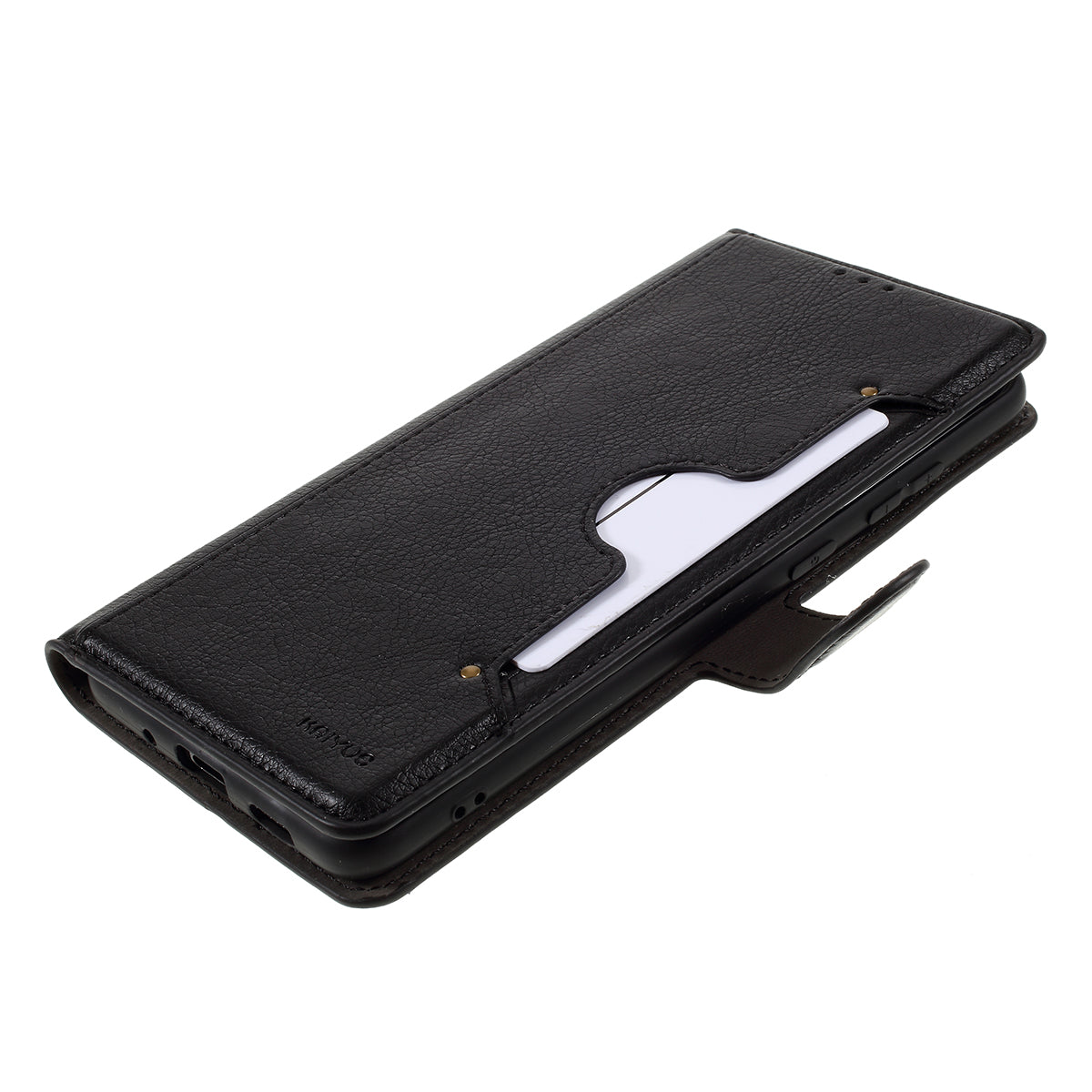 KAIYUE Magnetic Leather Stand Case for Samsung Galaxy S20 Plus - Black