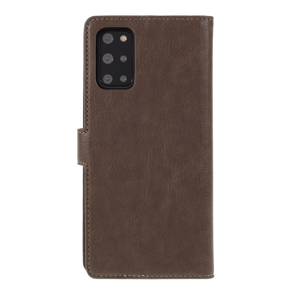 KAIYUE Magnetic Leather Stand Case for Samsung Galaxy S20 Plus - Coffee