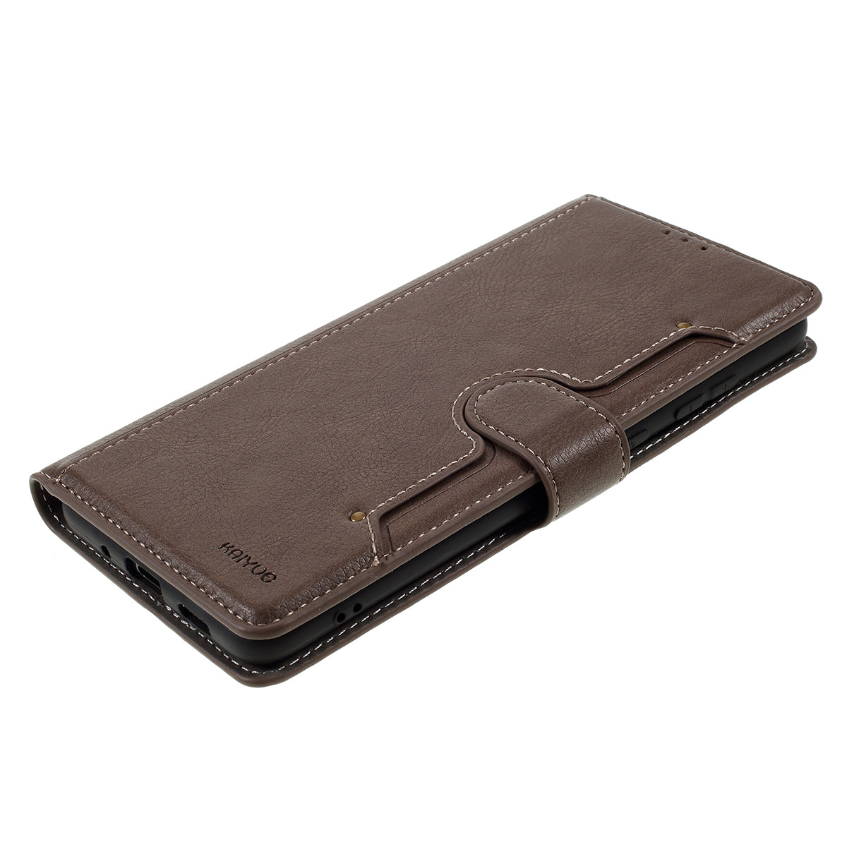 KAIYUE Magnetic Leather Stand Case for Samsung Galaxy S20 Plus - Coffee