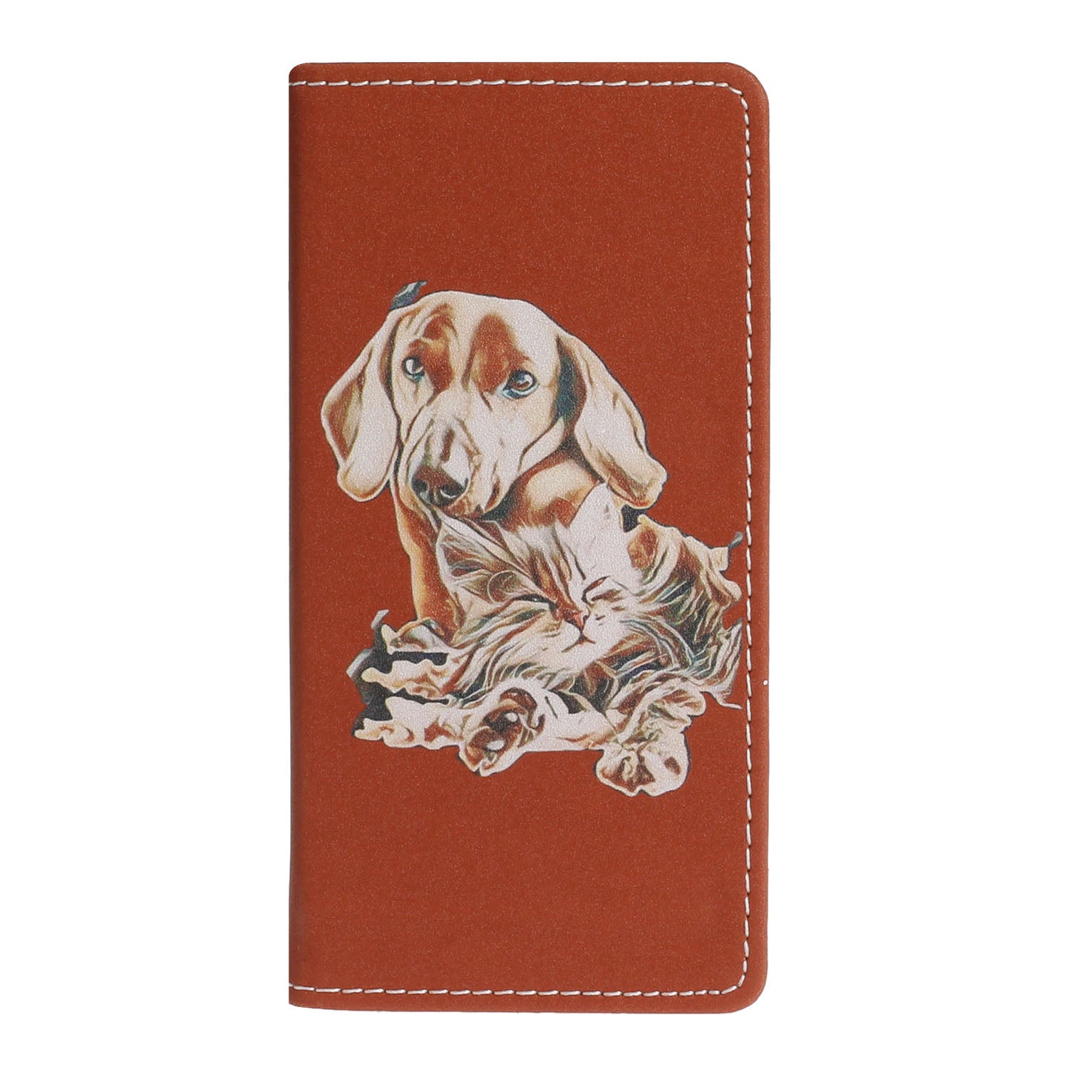 Stylish Pattern Printing Leather Stand Case with Card Slots Cover for Samsung Galaxy S20 Ultra - Dog