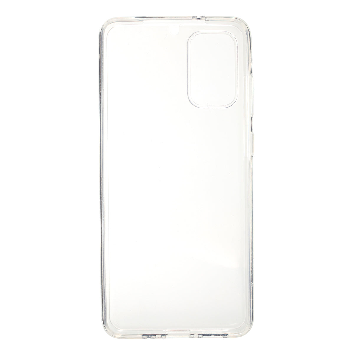 2 in 1 Front + Back Full Coverage Clear TPU Phone Casing for Samsung Galaxy S20 Plus