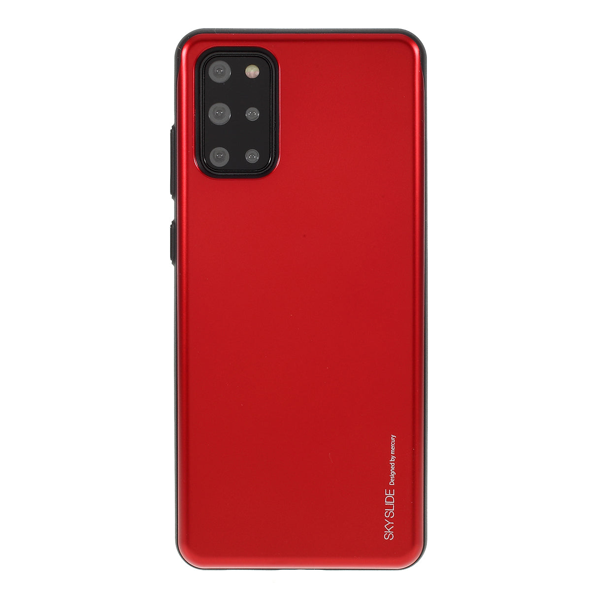 MERCURY GOOSPERY Sky Series Slide Card Slot PC TPU Phone Cover for Samsung Galaxy S20 Plus / S20 Plus 5G - Red