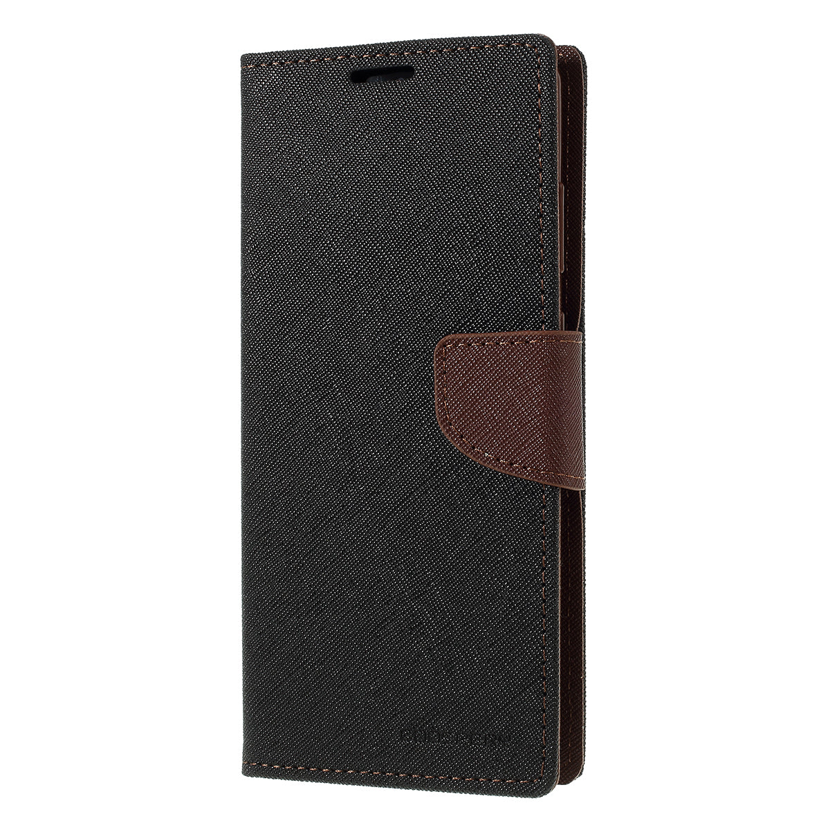 MERCURY GOOSPERY Fancy Diary Leather Wallet Mobile Phone Case for Samsung Galaxy S20 Ultra - Black / Brown