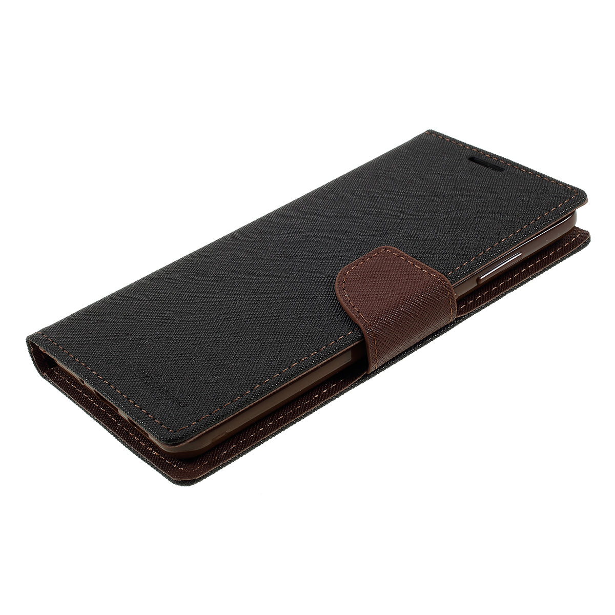 MERCURY GOOSPERY Fancy Diary Leather Wallet Mobile Phone Case for Samsung Galaxy S20 Ultra - Black / Brown