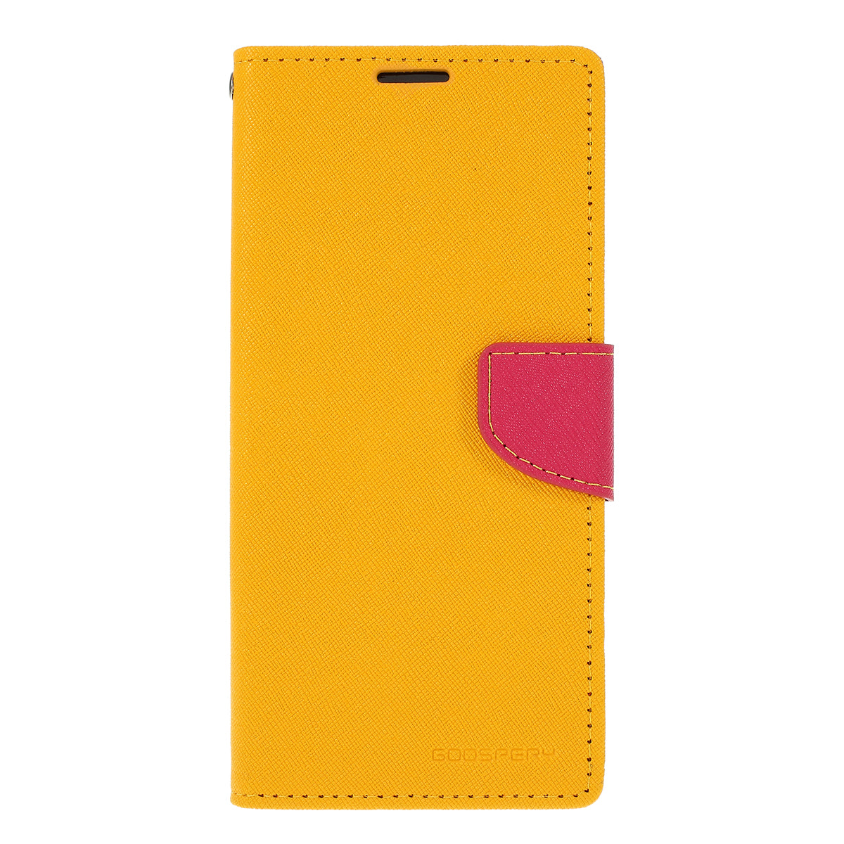 MERCURY GOOSPERY Fancy Diary Leather Wallet Mobile Phone Case for Samsung Galaxy S20 Ultra - Yellow