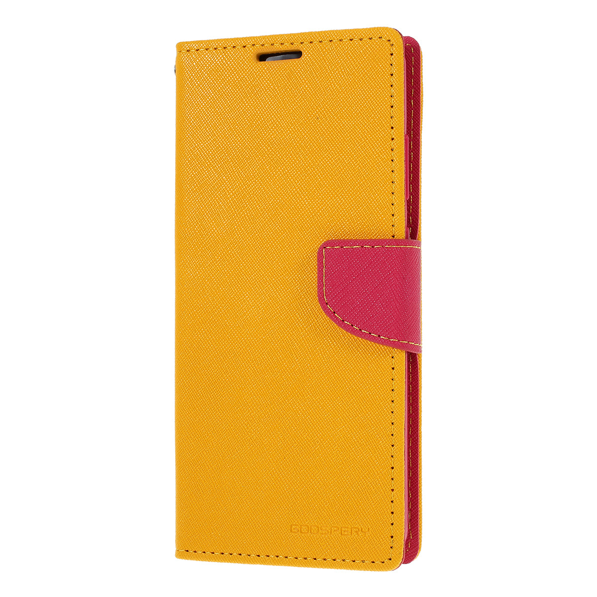 MERCURY GOOSPERY Fancy Diary Leather Wallet Mobile Phone Case for Samsung Galaxy S20 Ultra - Yellow