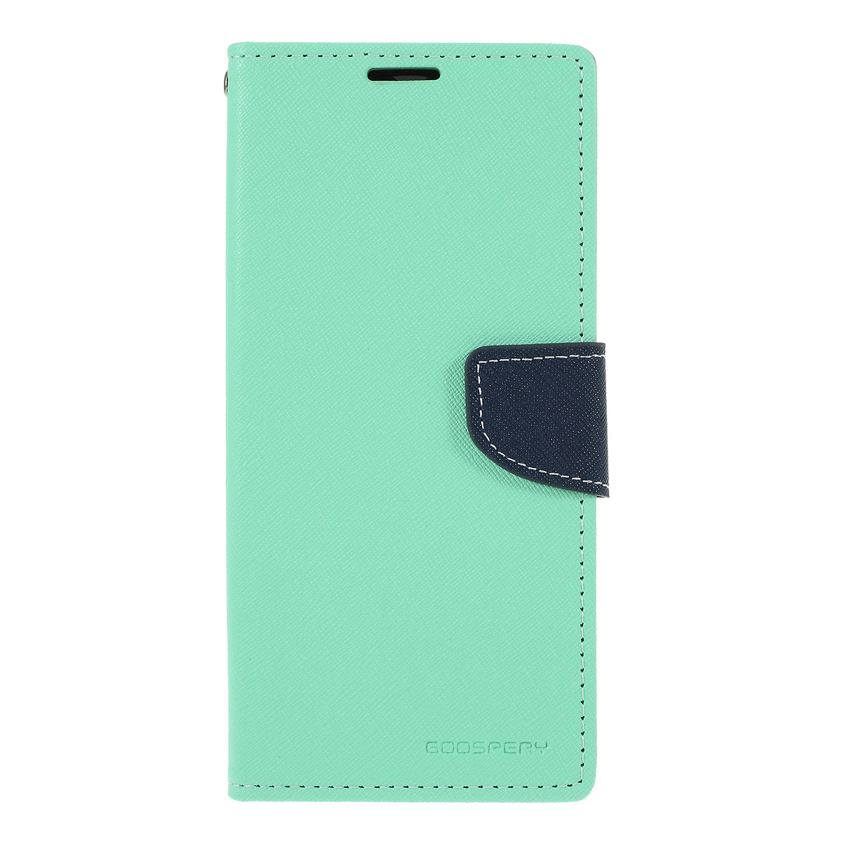 MERCURY GOOSPERY Fancy Diary Leather Wallet Mobile Phone Case for Samsung Galaxy S20 Ultra - Cyan