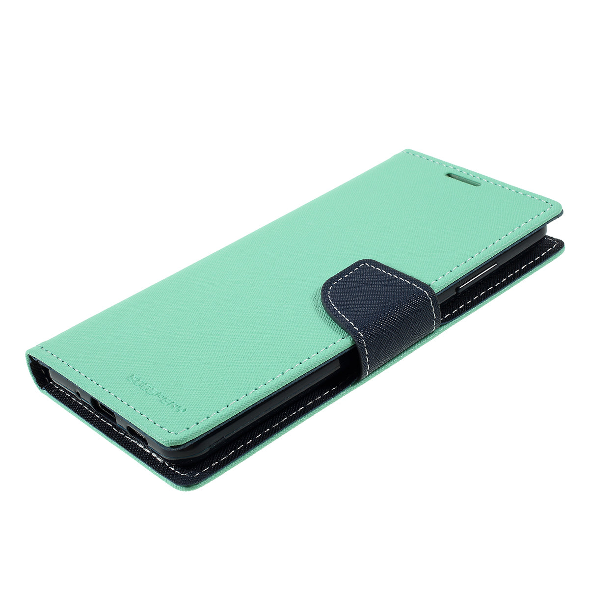 MERCURY GOOSPERY Fancy Diary Leather Wallet Mobile Phone Case for Samsung Galaxy S20 Ultra - Cyan