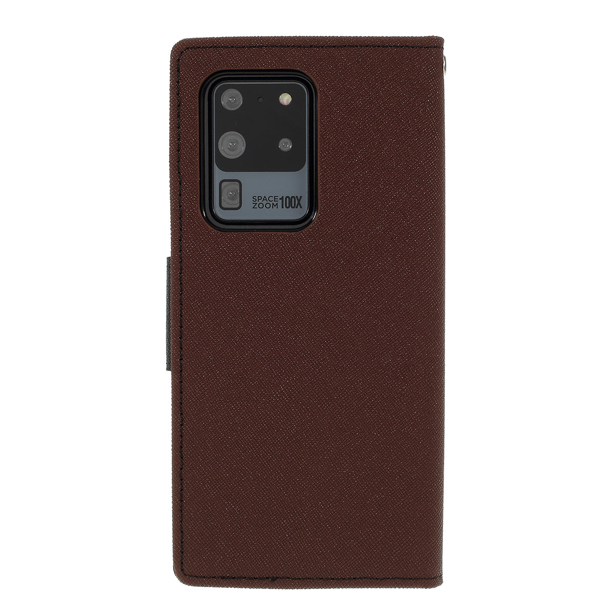 MERCURY GOOSPERY Fancy Diary Leather Wallet Mobile Phone Case for Samsung Galaxy S20 Ultra - Coffee