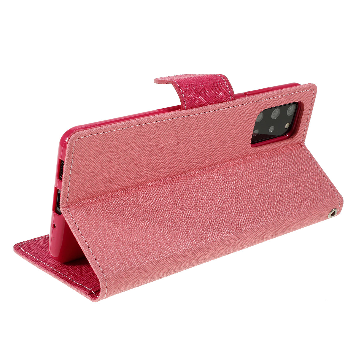 MERCURY GOOSPERY Fancy Diary Leather Protector Cover for Samsung Galaxy S20 Plus - Pink