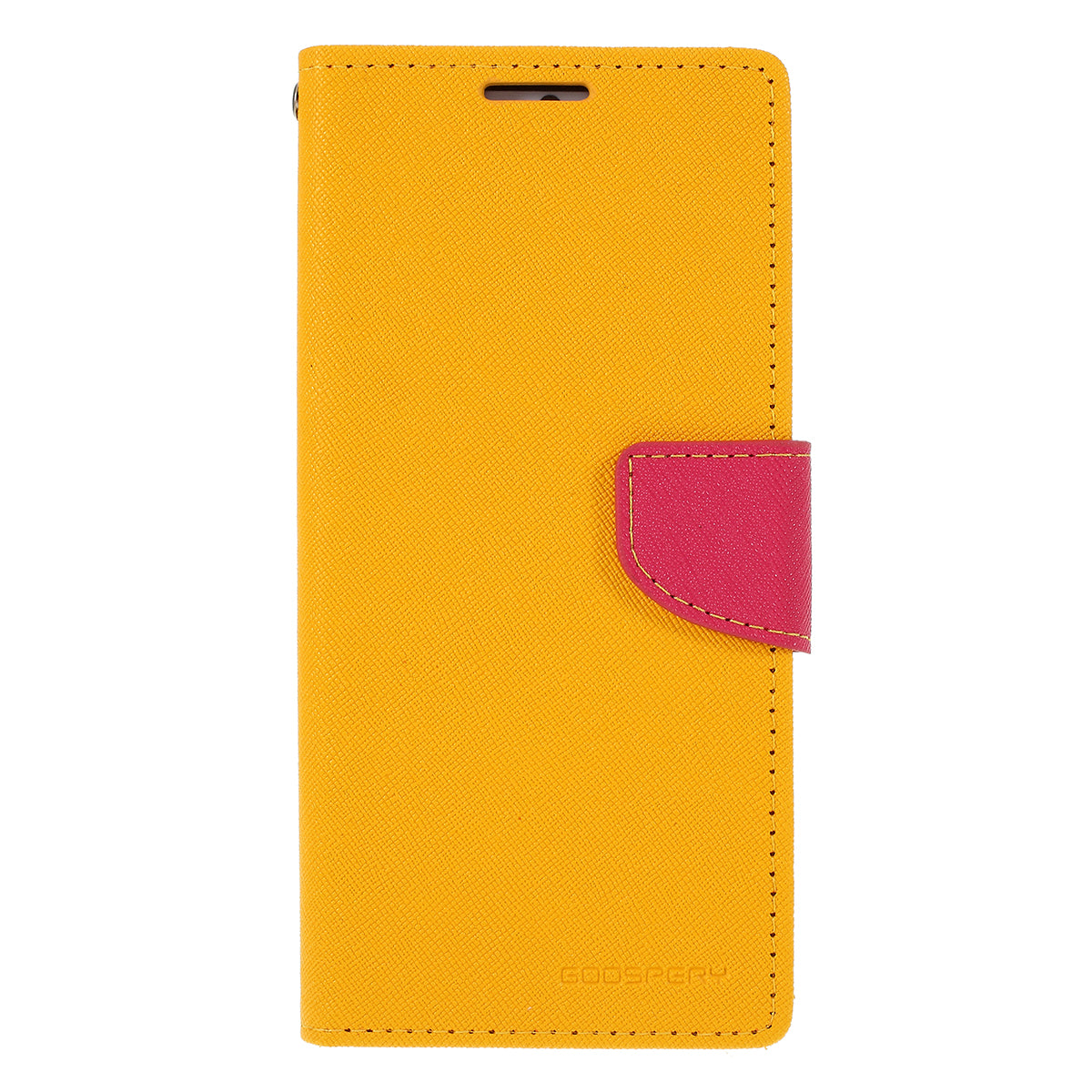 MERCURY GOOSPERY Fancy Diary Leather Protector Cover for Samsung Galaxy S20 Plus - Yellow