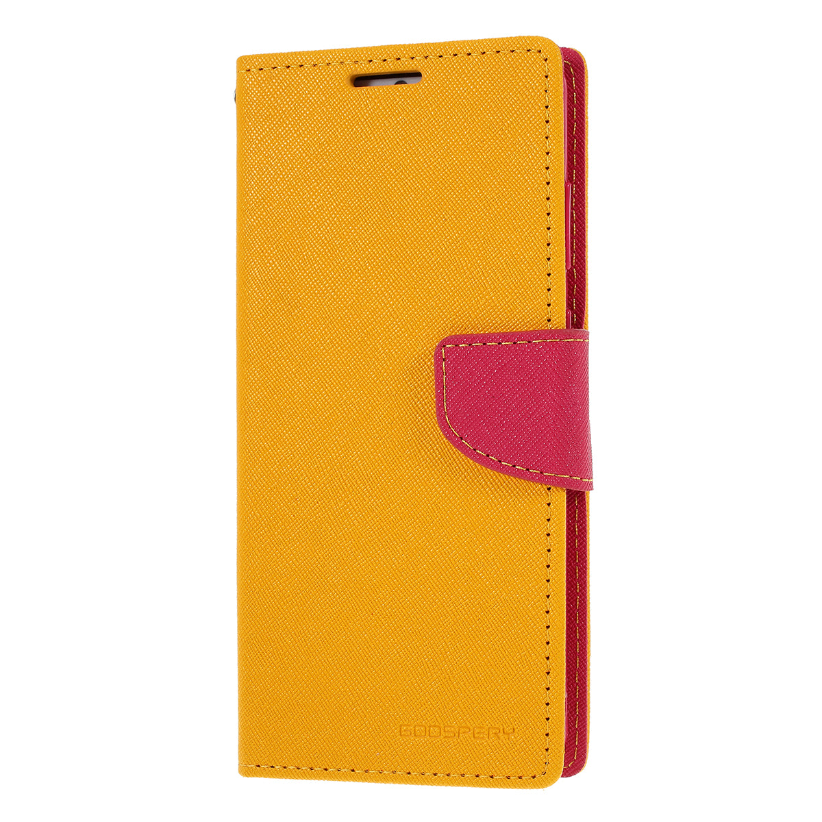 MERCURY GOOSPERY Fancy Diary Leather Protector Cover for Samsung Galaxy S20 Plus - Yellow