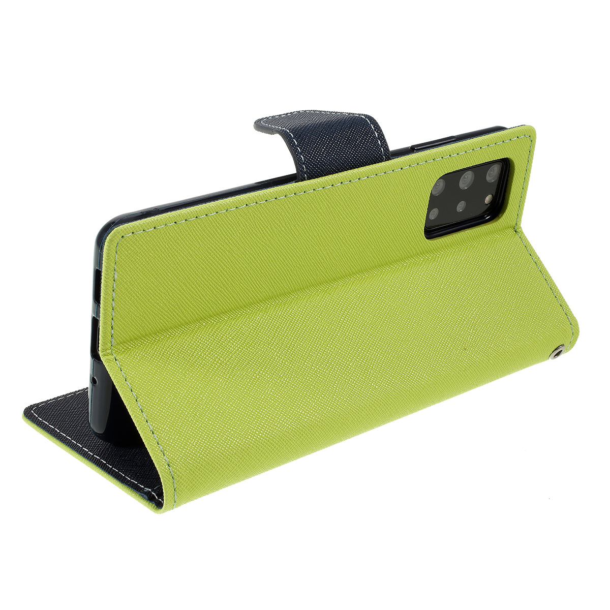 MERCURY GOOSPERY Fancy Diary Leather Protector Cover for Samsung Galaxy S20 Plus - Green