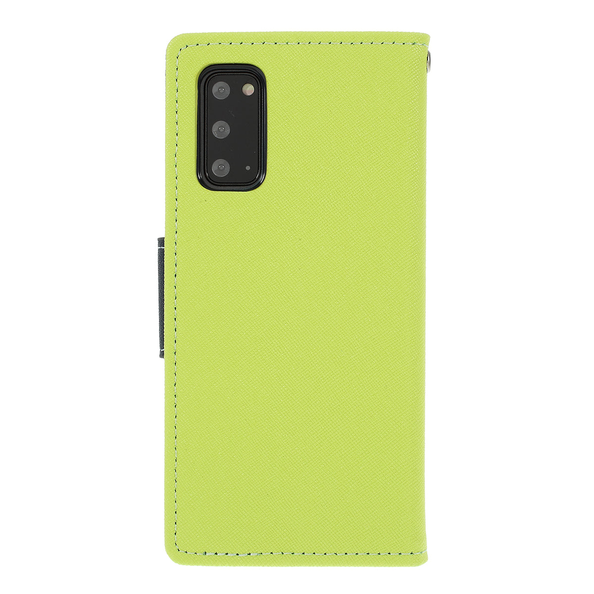 MERCURY GOOSPERY Fancy Diary Leather Wallet Mobile Phone Case for Samsung Galaxy S20 4G/S20 5G - Green