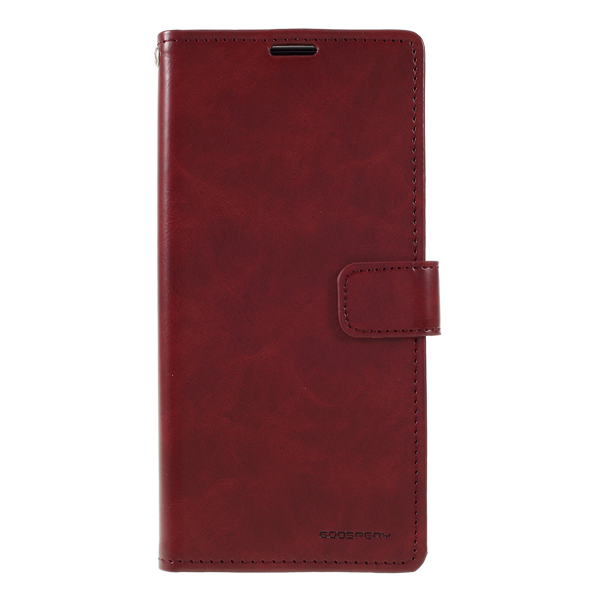 MERCURY GOOSPERY Blue Moon Magnetic Flap Leather Cover for Samsung Galaxy S20 Plus - Wine Red