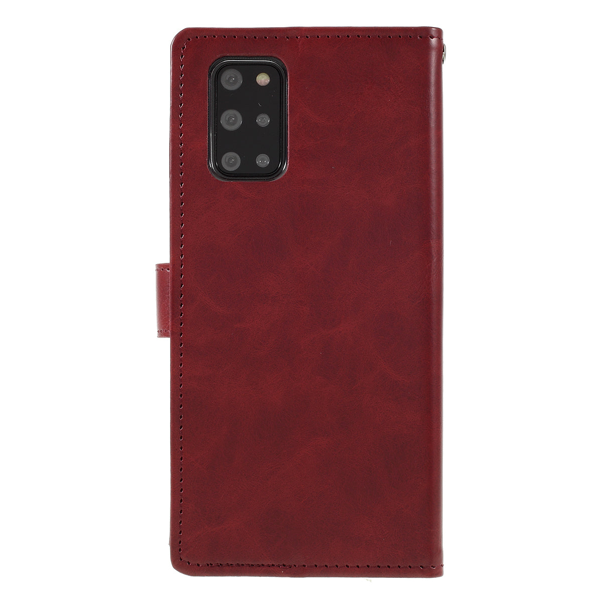 MERCURY GOOSPERY Blue Moon Magnetic Flap Leather Cover for Samsung Galaxy S20 Plus - Wine Red