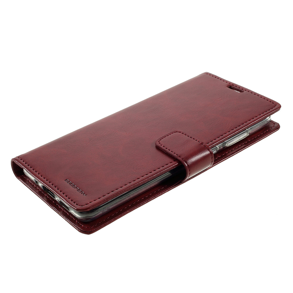 MERCURY GOOSPERY Blue Moon Magnetic Flap Leather Cover for Samsung Galaxy S20 Plus - Wine Red