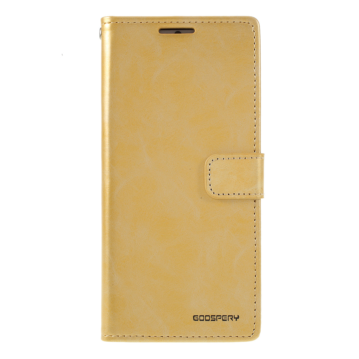 MERCURY GOOSPERY Blue Moon Magnetic Flap Leather Cover for Samsung Galaxy S20 Plus - Gold