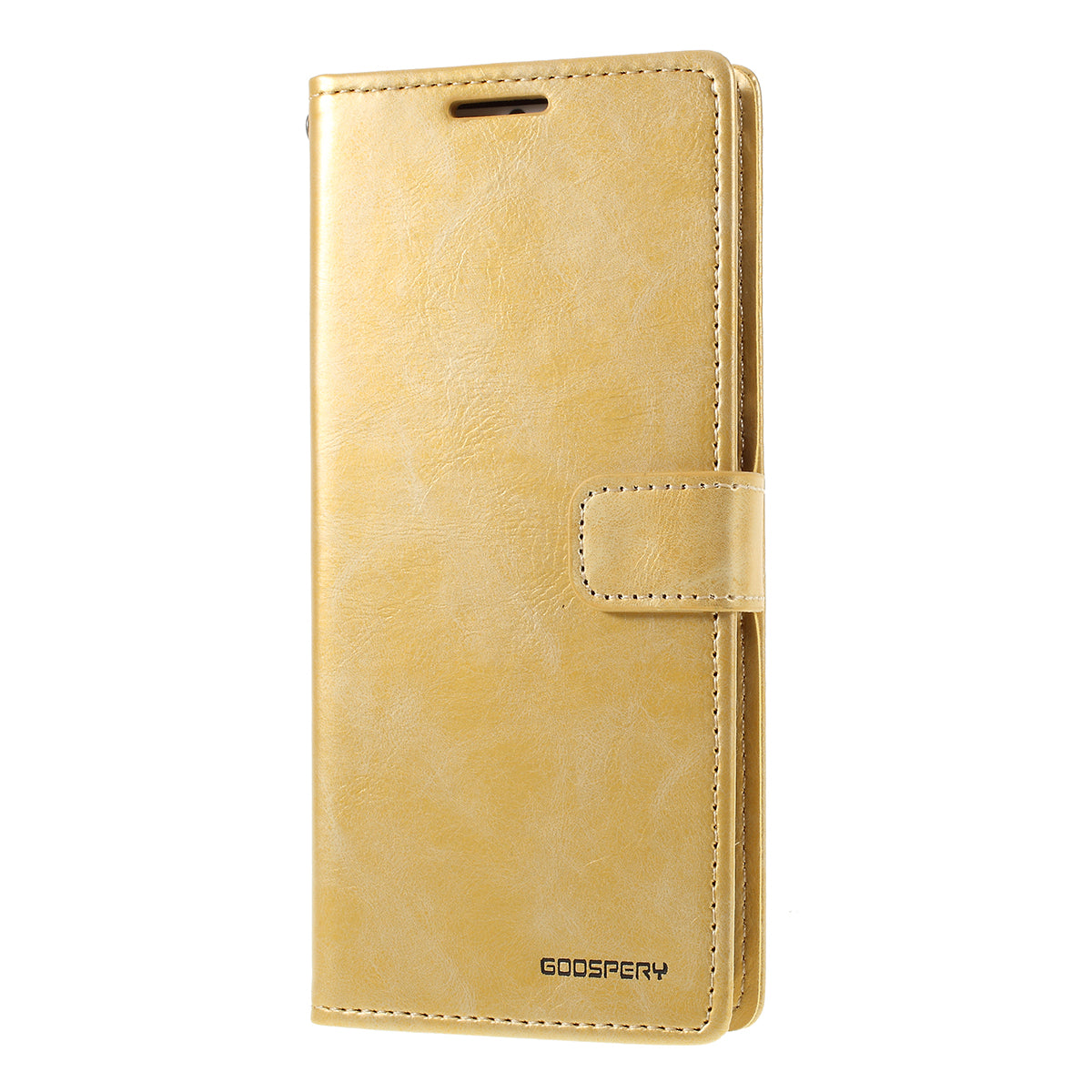 MERCURY GOOSPERY Blue Moon Magnetic Flap Leather Cover for Samsung Galaxy S20 Plus - Gold