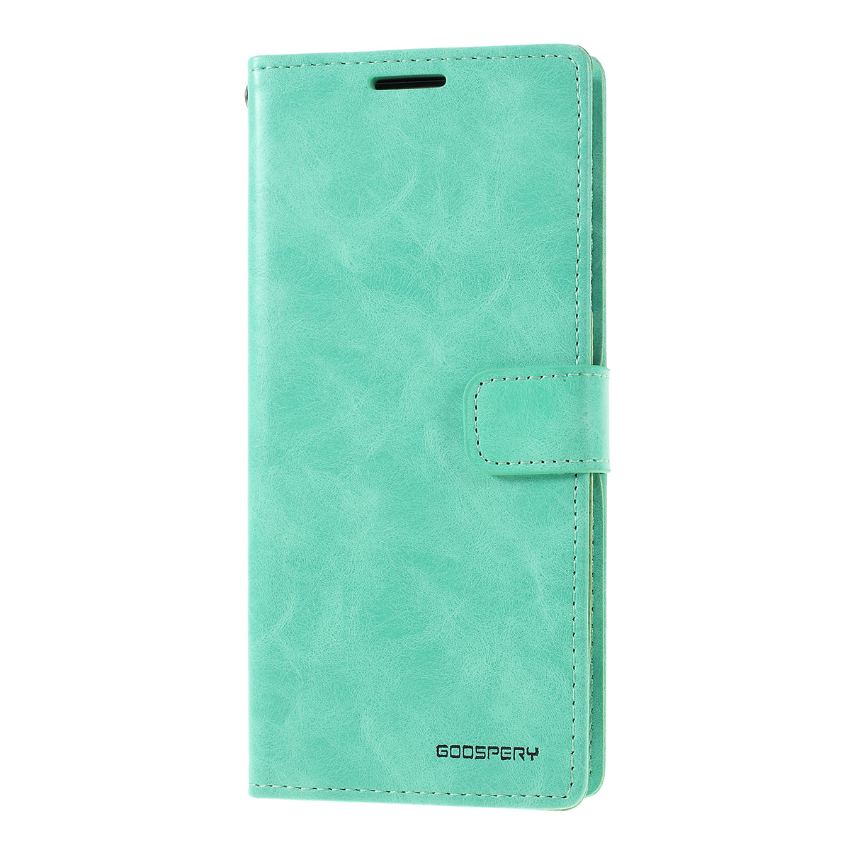 MERCURY GOOSPERY Blue Moon Magnetic Flap Leather Cover for Samsung Galaxy S20 Plus - Cyan