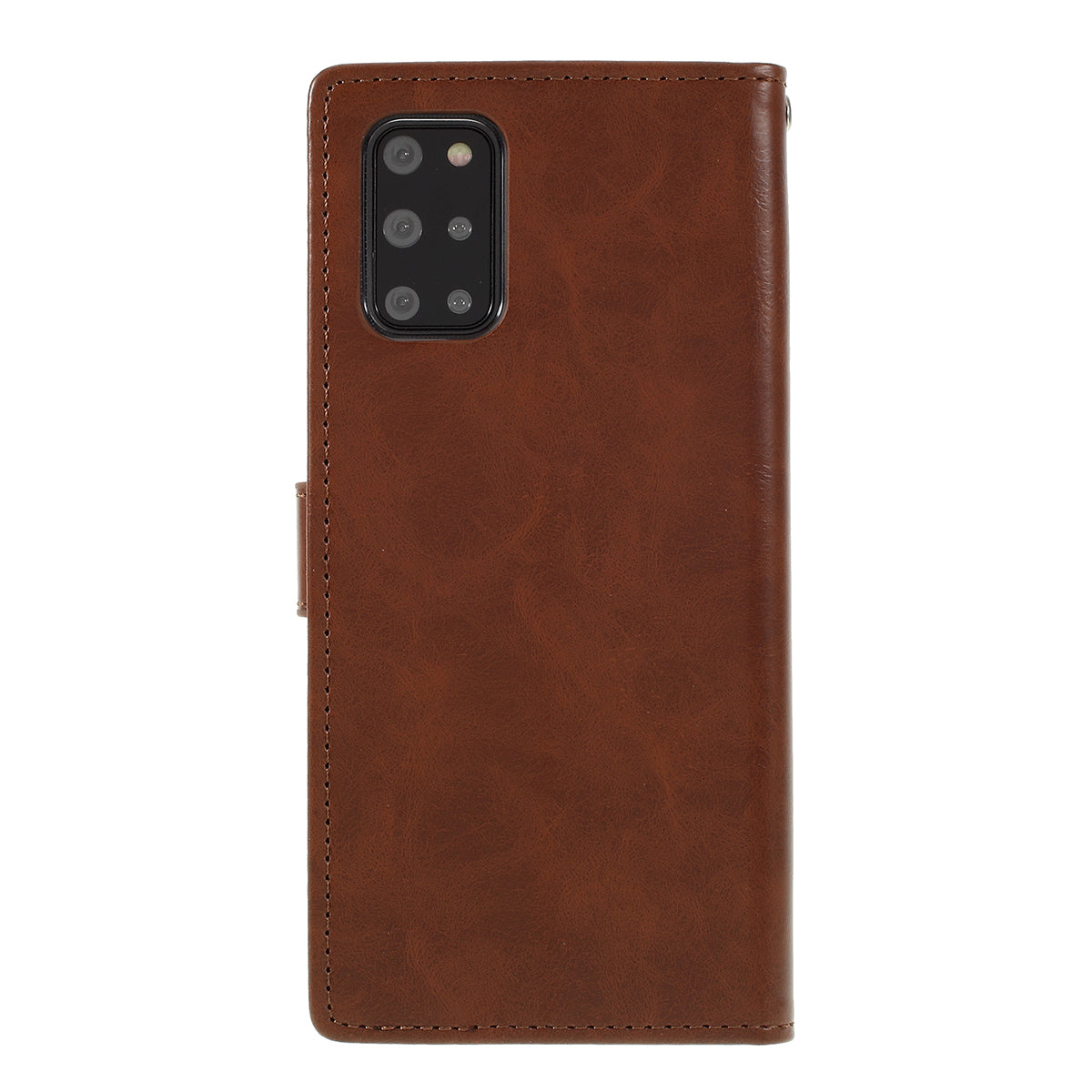 MERCURY GOOSPERY Blue Moon Magnetic Flap Leather Cover for Samsung Galaxy S20 Plus - Brown