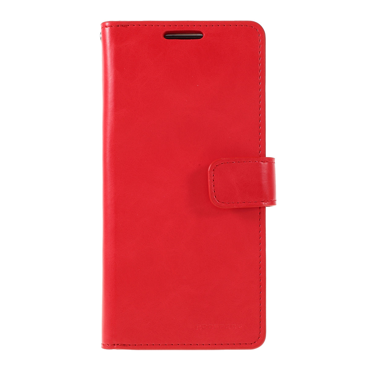 MERCURY GOOSPERY Mansoor Series Wallet Style Leather Cover Case for Samsung Galaxy S20 4G/S20 5G - Red