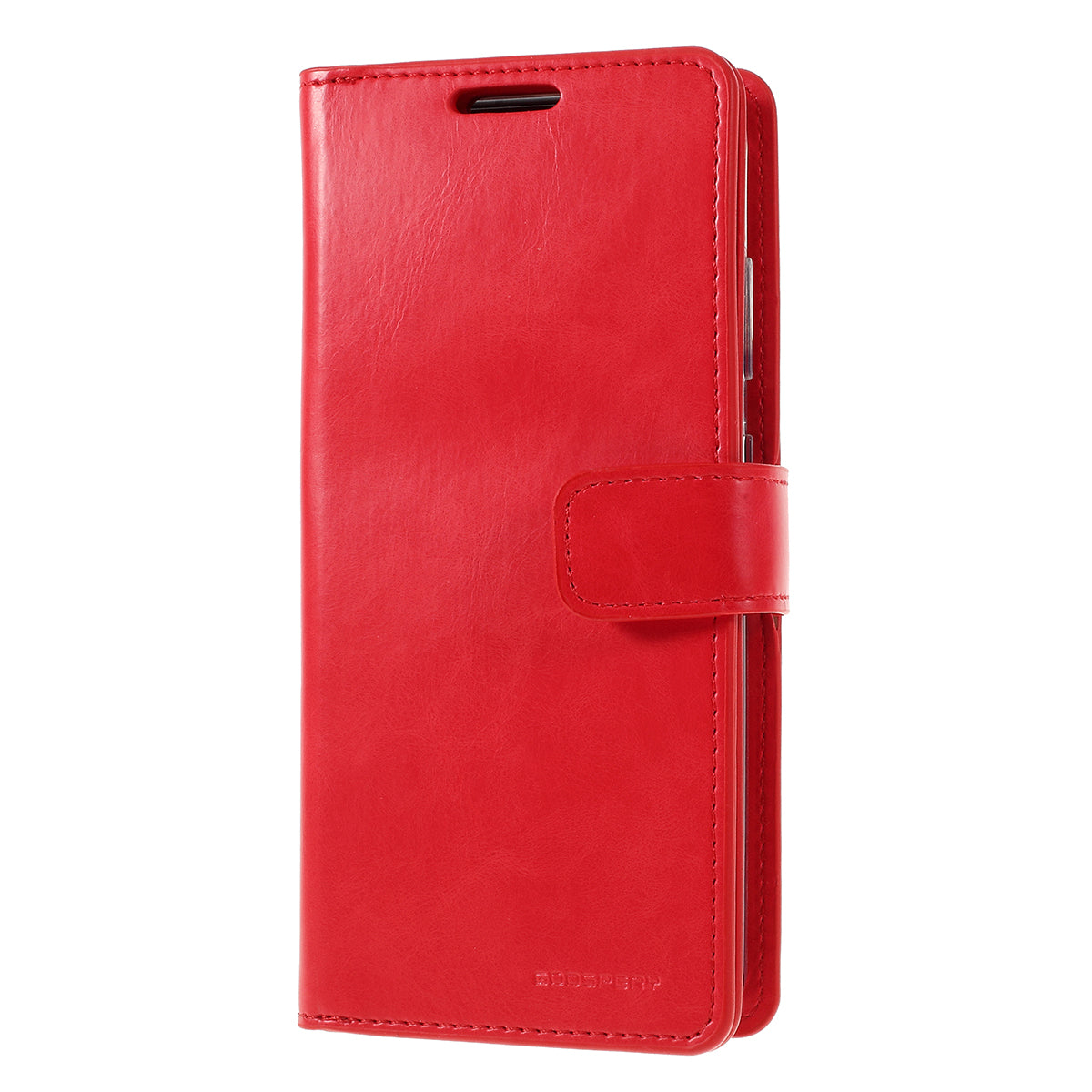 MERCURY GOOSPERY Mansoor Series Wallet Style Leather Cover Case for Samsung Galaxy S20 4G/S20 5G - Red