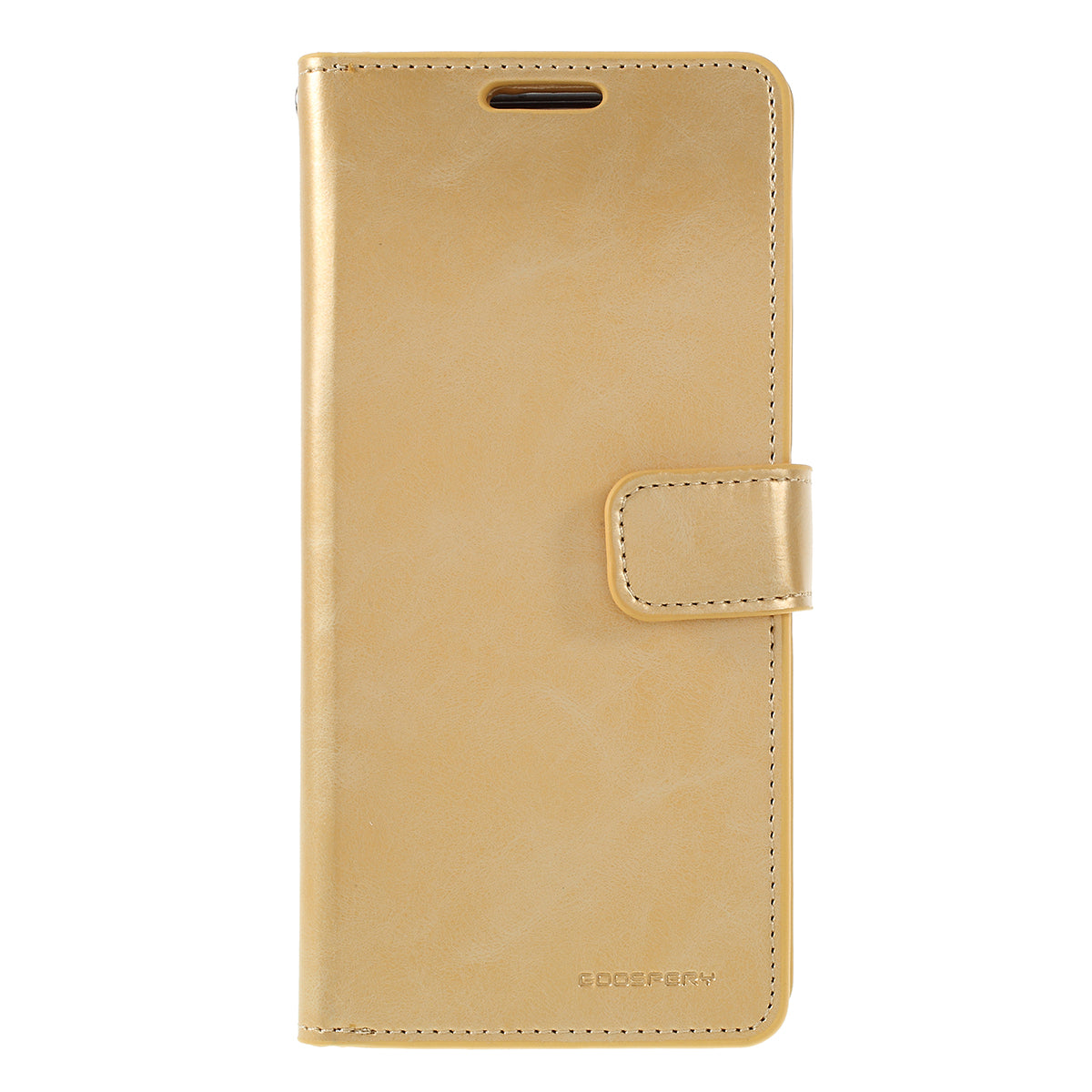 MERCURY GOOSPERY Mansoor Series Wallet Style Leather Cover Case for Samsung Galaxy S20 4G/S20 5G - Gold