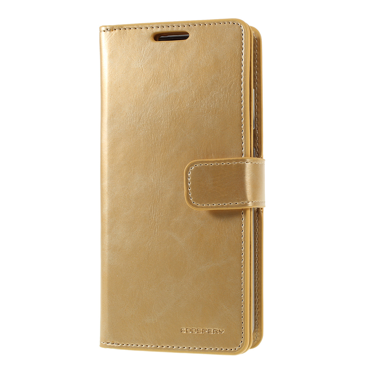 MERCURY GOOSPERY Mansoor Series Wallet Style Leather Cover Case for Samsung Galaxy S20 4G/S20 5G - Gold