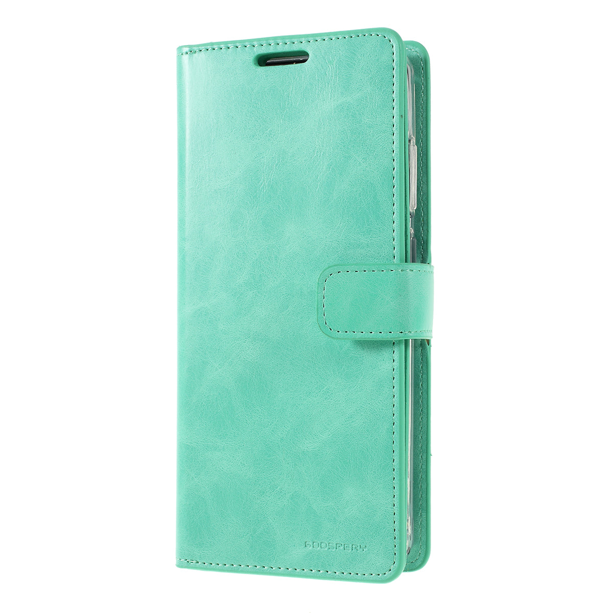 MERCURY GOOSPERY for Samsung Galaxy S20 Ultra Mansoor Wallet Diary Leather Mobile Phone Case - Green