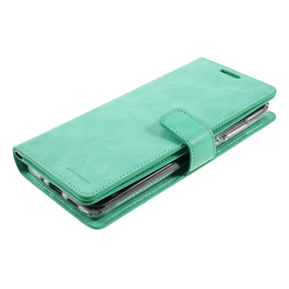 MERCURY GOOSPERY for Samsung Galaxy S20 Ultra Mansoor Wallet Diary Leather Mobile Phone Case - Green