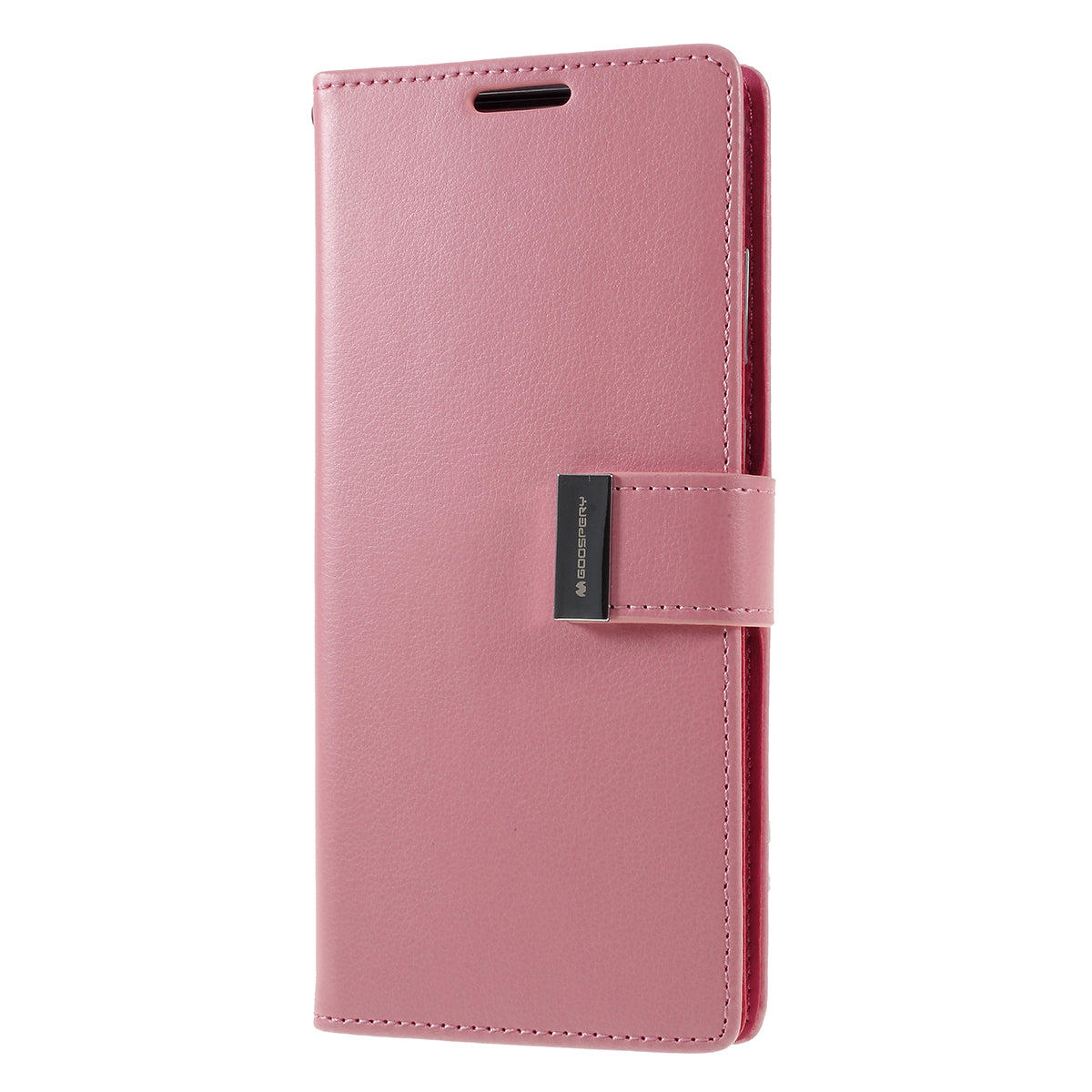 MERCURY GOOSPERY Rich Diary Leather Wallet Protection Case for  Samsung Galaxy S20 Plus / S20 Plus 5G - Pink