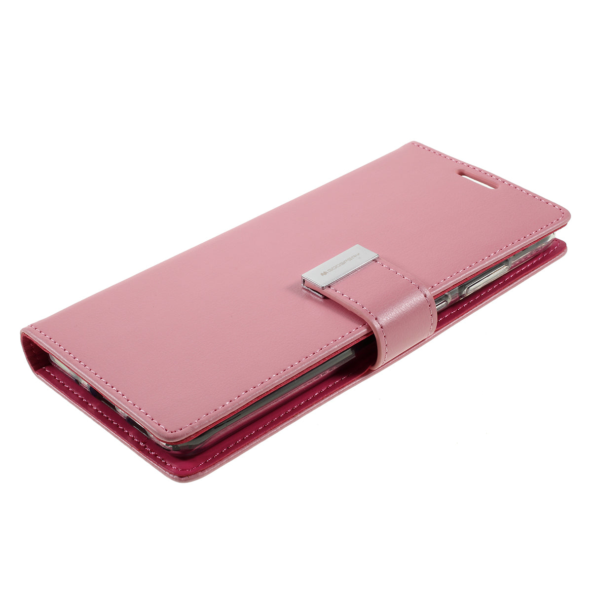 MERCURY GOOSPERY Rich Diary Leather Wallet Protection Case for  Samsung Galaxy S20 Plus / S20 Plus 5G - Pink