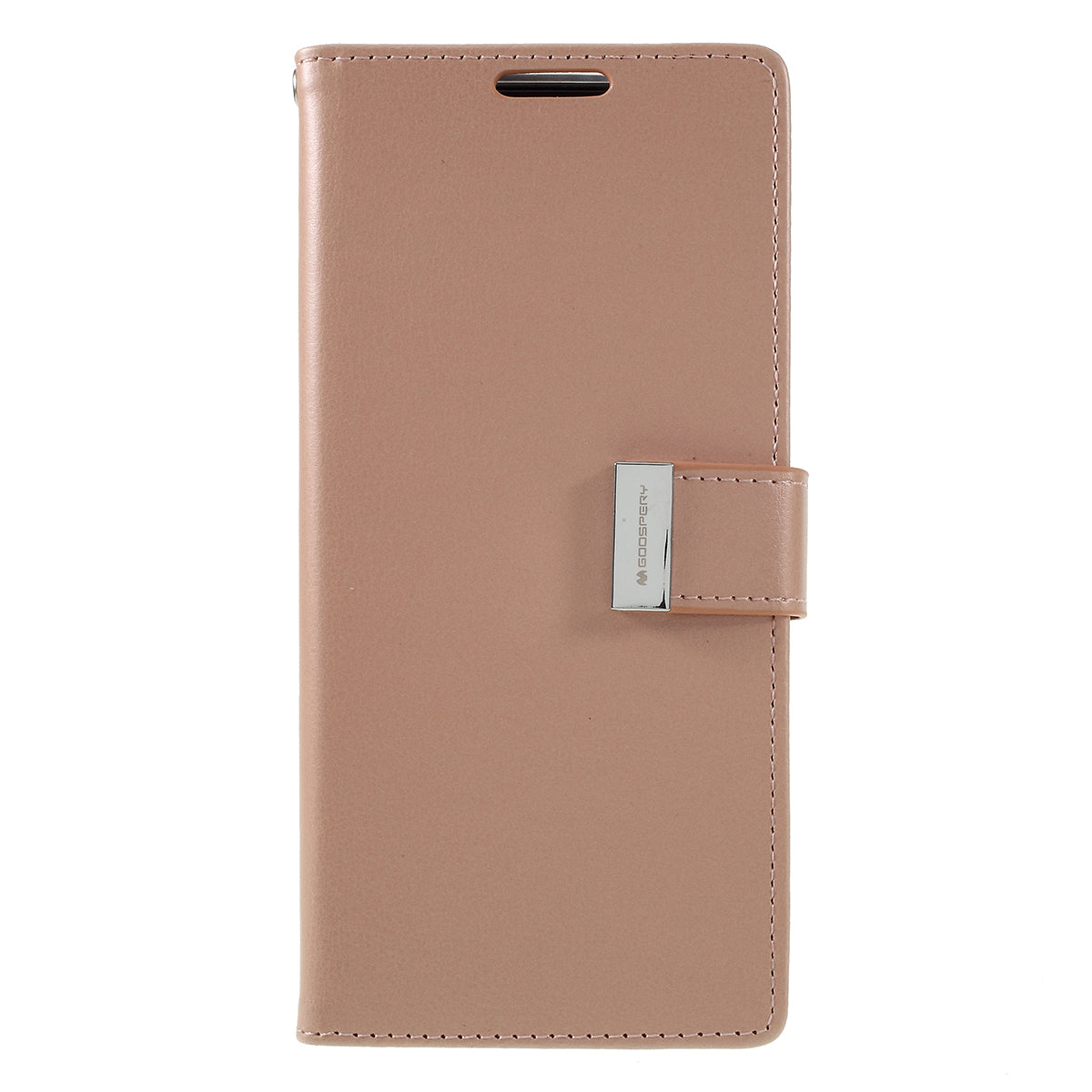 MERCURY GOOSPERY Rich Diary Leather Wallet Protection Case for  Samsung Galaxy S20 Plus / S20 Plus 5G - Rose Gold