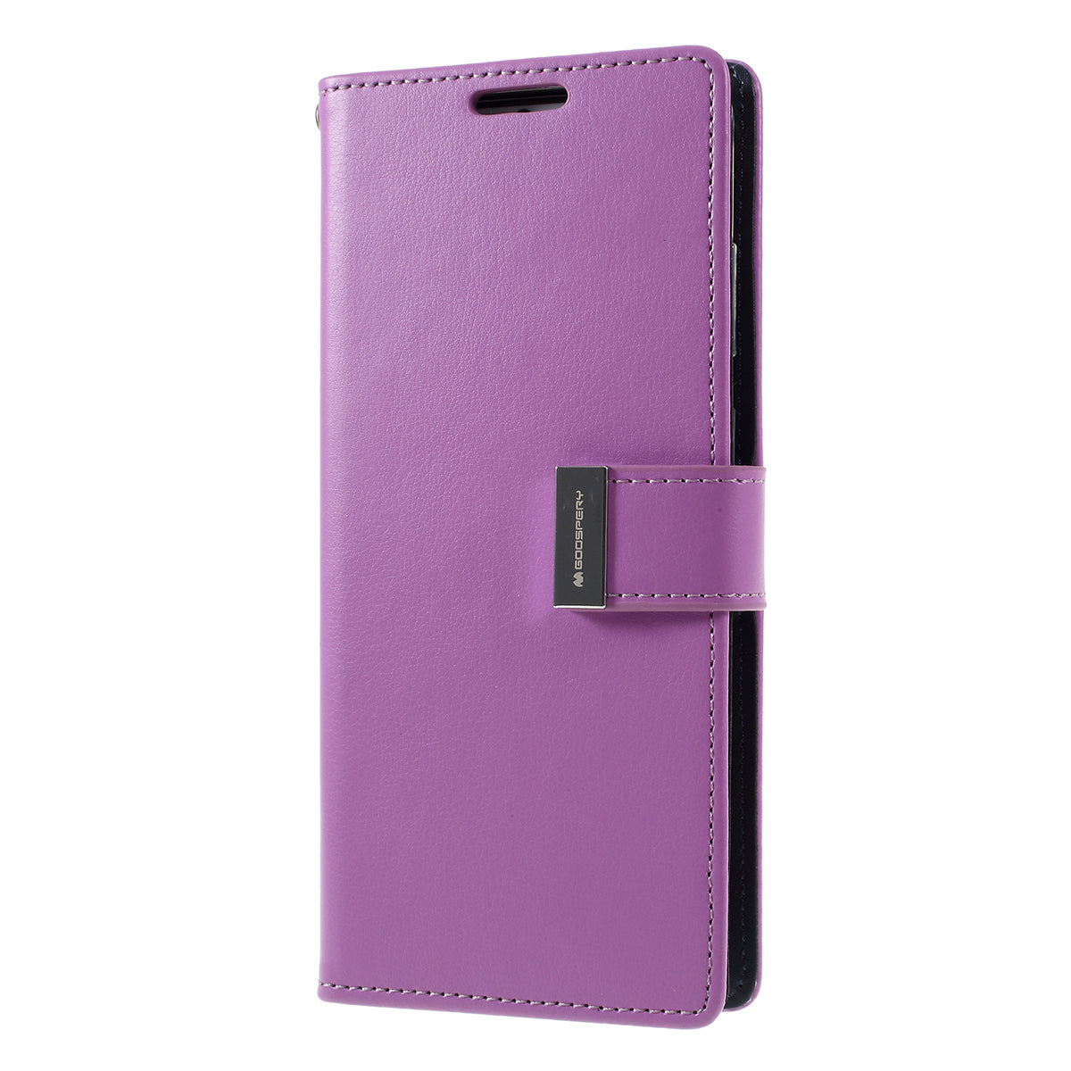 MERCURY GOOSPERY Rich Diary Leather Wallet Protection Case for  Samsung Galaxy S20 Plus / S20 Plus 5G - Purple