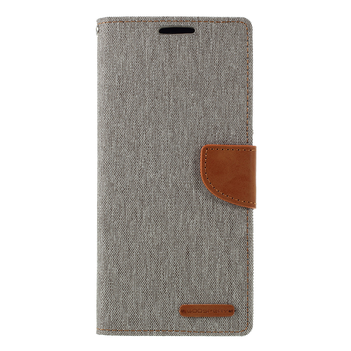 MERCURY GOOSPERY Canvas Diary Leather Wallet Case for Samsung Galaxy S20 Ultra - Grey