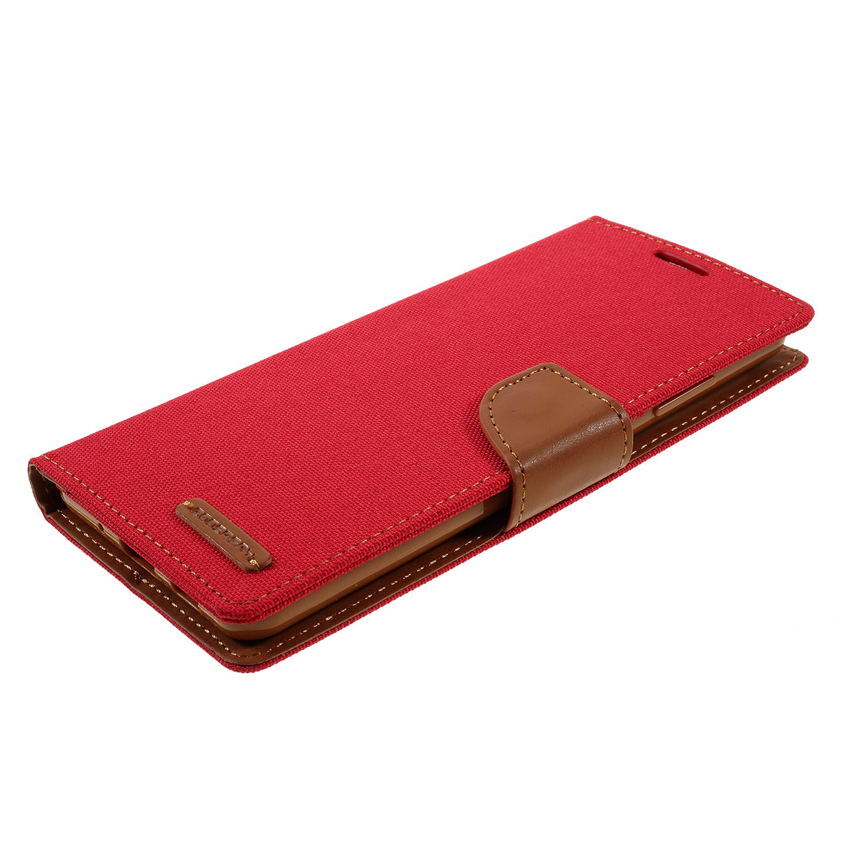 MERCURY GOOSPERY Canvas Diary Leather Wallet Case for Samsung Galaxy S20 Ultra - Red