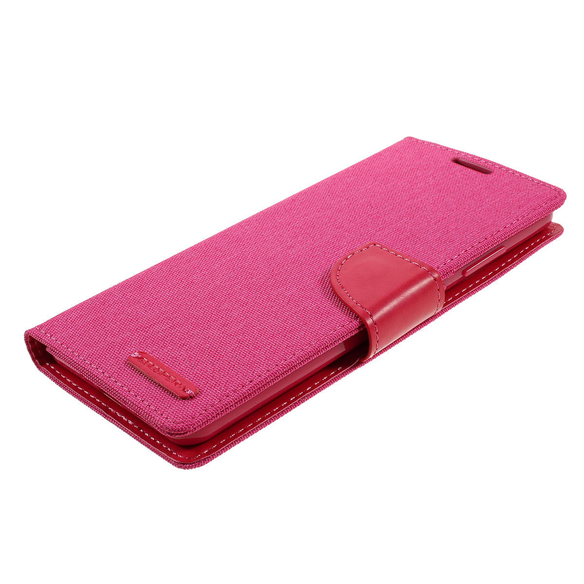 MERCURY GOOSPERY Canvas Diary Leather Wallet Case for Samsung Galaxy S20 Ultra - Rose