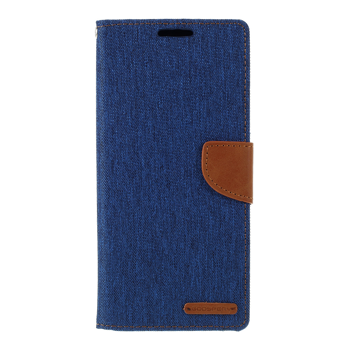 MERCURY GOOSPERY Canvas Diary Leather Wallet Case for Samsung Galaxy S20 Ultra - Blue