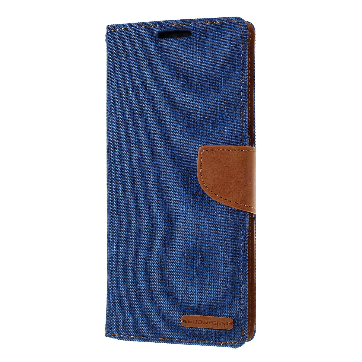 MERCURY GOOSPERY Canvas Diary Leather Wallet Case for Samsung Galaxy S20 Ultra - Blue